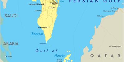 Mapa Bahrajnu offline